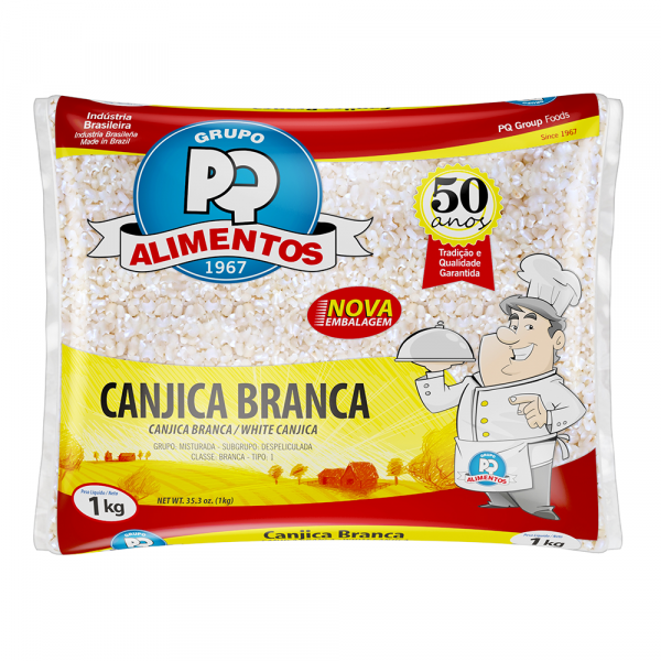 Milho para Canjica Branca PQ T1 kg