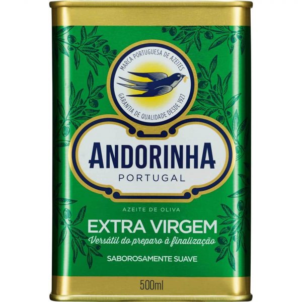 Azeite Andorinha Extra Virgem Lata 500