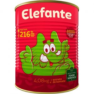 Extrato De Tomate Elefante 4,08 KG Lt