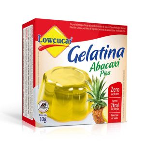 Gelatina Zero Lowcucar Abacaxi 10G