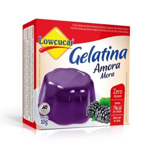 Gelatina Zero Lowcucar Amora 10G