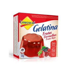 Gelatina Zero Lowcucar Frutas Vermelhas 10