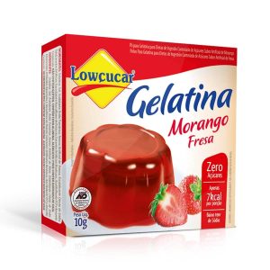 Gelatina Zero Lowcucar Morango 10G