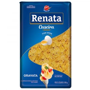 Macarrão Renata Gravata Com Ovo 500 Gr