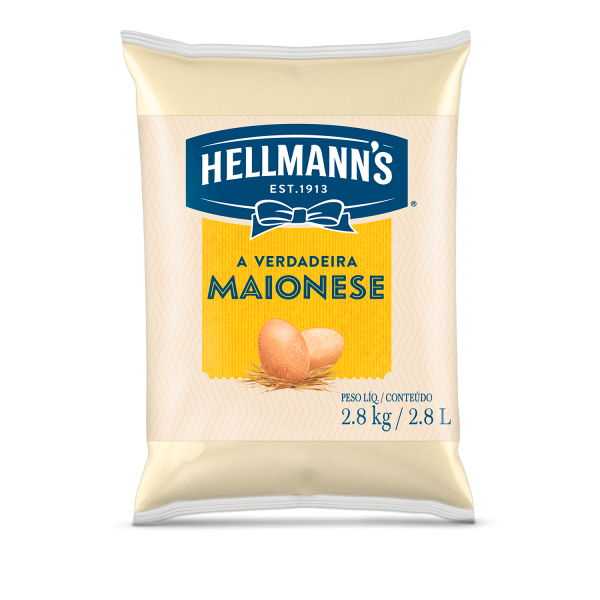 Maionese Pouch Hellmanns 2,8Kg