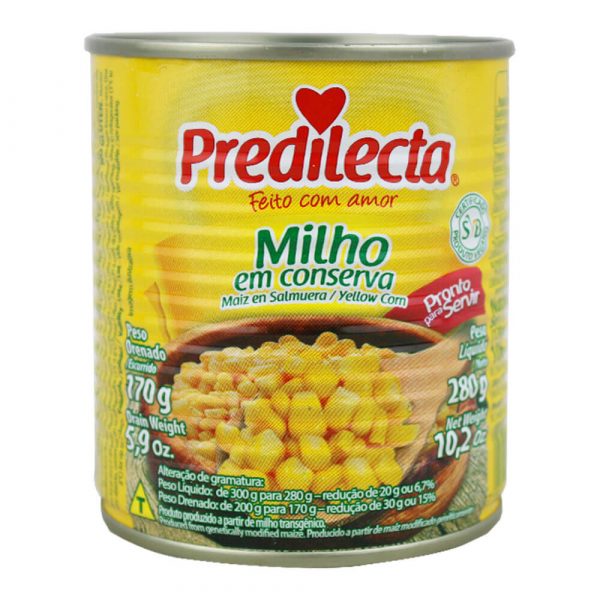 Milho Verde Predilecta Lt 170G