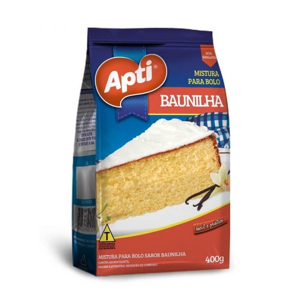 Mistura Para Bolo "Apti" Baunilha 400G