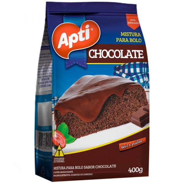 Mistura Para Bolo Apti Chocolate 400G