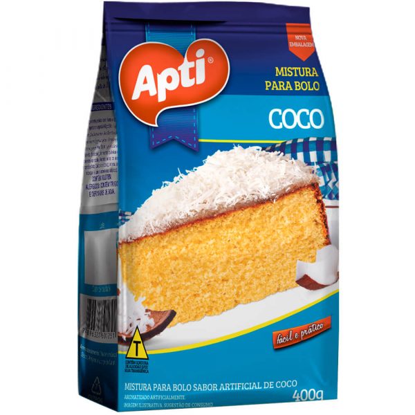 Mistura Para Bolo Apti Coco 400G