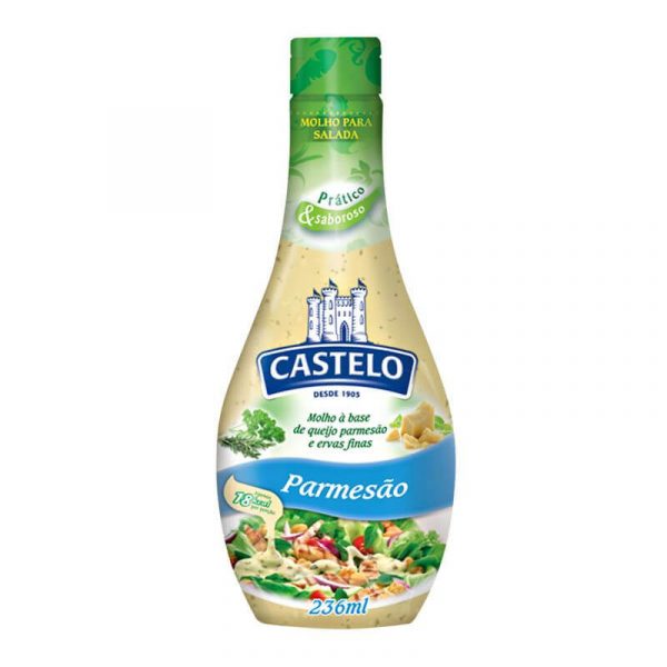 Molho Castelo Parmesao 236Ml