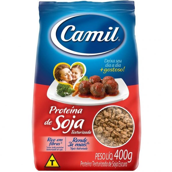 Proteina Soja Camil 400G Escura