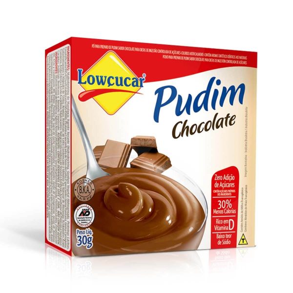 Pudim Zero Lowcucar Chocolate 30G