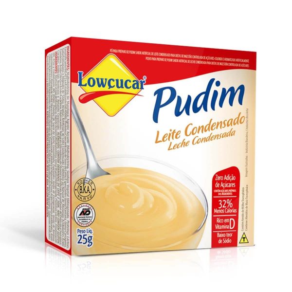 Pudim Zero Lowcucar Leite Condensado 25G