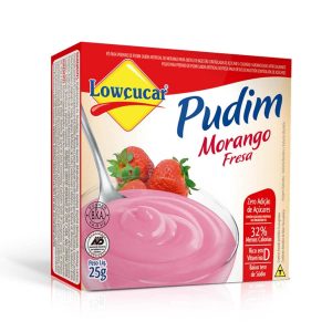 Pudim Zero Lowcucar Morango 25G