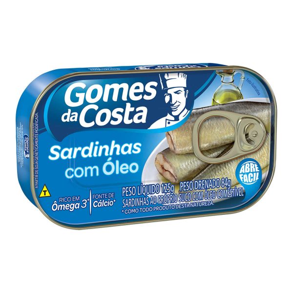 Sardinha Gomes da costa 125G.