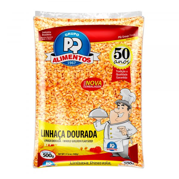 Semente Linhaca Dourada "Pq" 500G