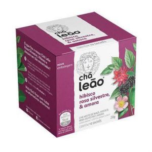 Sachê De Chá De Hibisco, Rosa Silvestre e Amora Leão 10Un